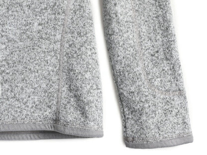 15年製 パタゴニア ベターセーター 1/4 ジップネック レディース S / Patagonia アウトドア フリース ニット ジャケット プルオーバー 杢灰