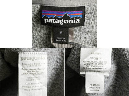 16年製 パタゴニア ベターセーター 1/4 ジップネック レディース M / Patagonia アウトドア フリース ニット ジャケット プルオーバー 杢灰