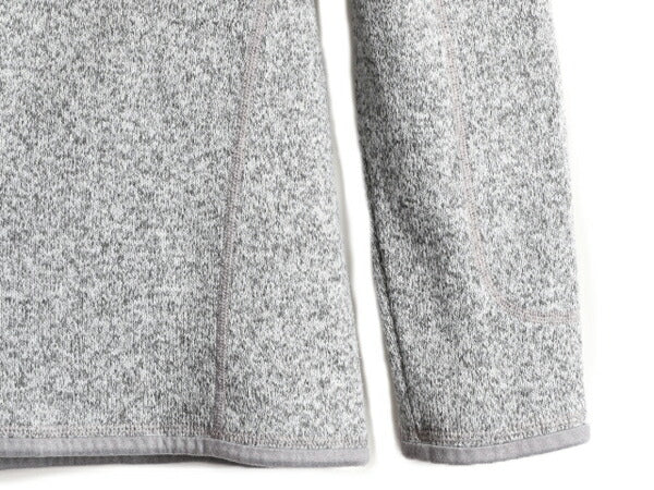 16年製 パタゴニア ベターセーター 1/4 ジップネック レディース M / Patagonia アウトドア フリース ニット ジャケット プルオーバー 杢灰
