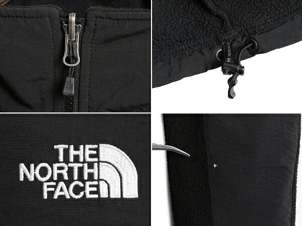 ■ ノースフェイス デナリ ジャケット レディース S / 古着 The North Face DENALI アウトドア フリース ナイロン ブルゾン ジャンパー 黒