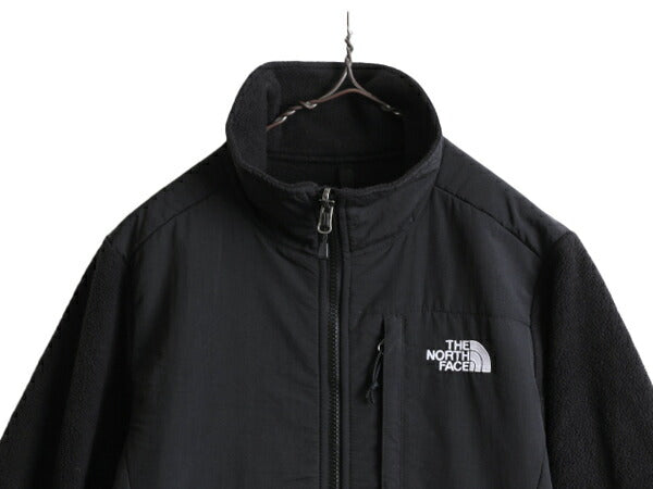 ■ ノースフェイス デナリ ジャケット レディース S / 古着 The North Face DENALI アウトドア フリース ナイロン ブルゾン ジャンパー 黒