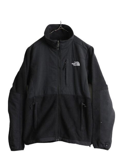 ■ ノースフェイス デナリ ジャケット レディース S / 古着 The North Face DENALI アウトドア フリース ナイロン ブルゾン ジャンパー 黒