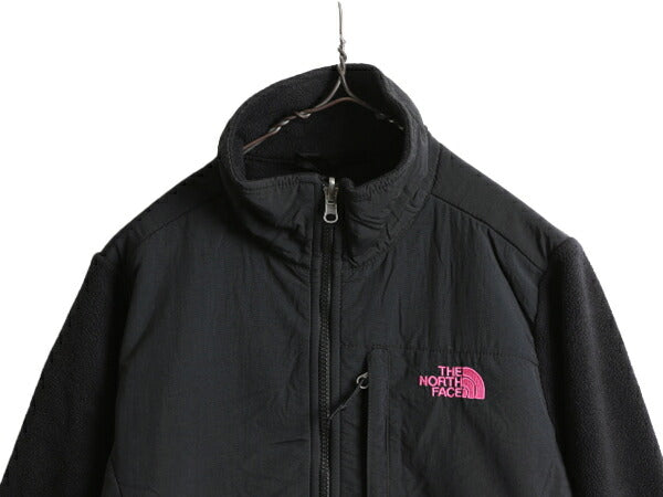 ■ ノースフェイス デナリ ジャケット レディース M / 古着 The North Face DENALI アウトドア フリース ナイロン ブルゾン ジャンパー 黒