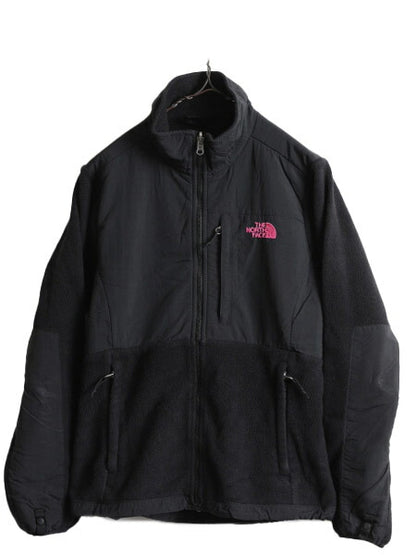 ■ ノースフェイス デナリ ジャケット レディース M / 古着 The North Face DENALI アウトドア フリース ナイロン ブルゾン ジャンパー 黒