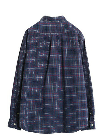 ラルフローレン チェック 長袖 ボタンダウン シャツ メンズ XL ポロ 長袖シャツ コットン ワイシャツ 大きいサイズ シンプル マルチカラー