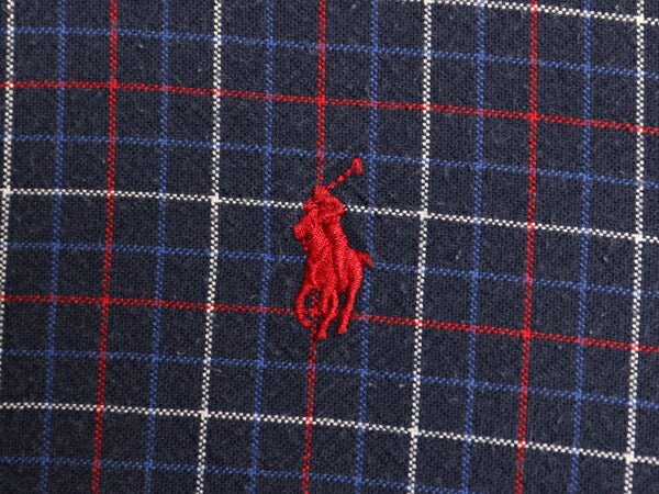 ラルフローレン チェック 長袖 ボタンダウン シャツ メンズ XL ポロ 長袖シャツ コットン ワイシャツ 大きいサイズ シンプル マルチカラー