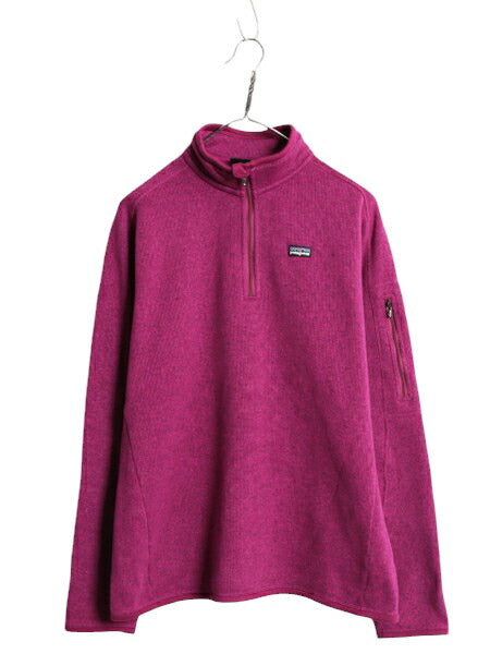 11年製 パタゴニア ベターセーター ハーフジップ レディース XL 古着 Patagonia アウトドア フリース ジャケット プルオーバー ジャンパー