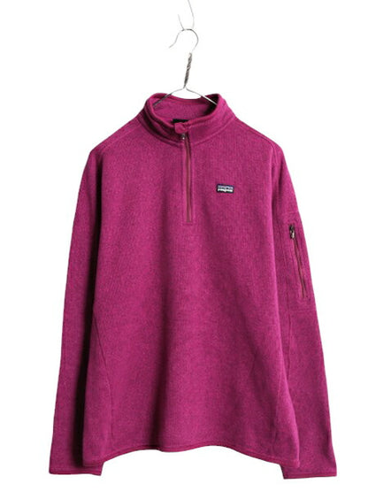 11年製 パタゴニア ベターセーター ハーフジップ レディース XL 古着 Patagonia アウトドア フリース ジャケット プルオーバー ジャンパー