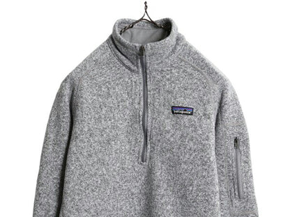 18年製 パタゴニア ベターセーター ハーフジップ レディース M / 古着 Patagonia アウトドア フリース ジャケット プルオーバー ジャンパー