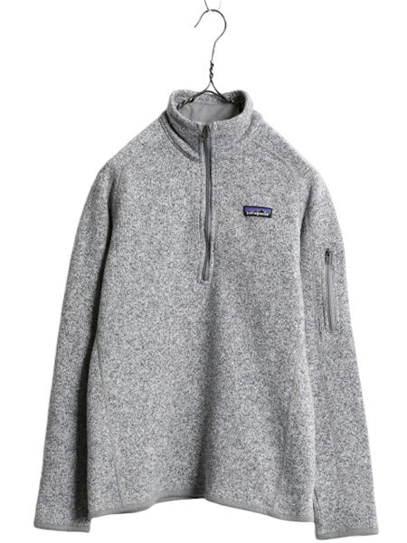18年製 パタゴニア ベターセーター ハーフジップ レディース M / 古着 Patagonia アウトドア フリース ジャケット プルオーバー ジャンパー