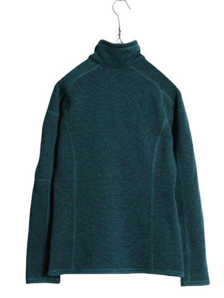 21年製 パタゴニア ベターセーター ジャケット レディース S 古着 Patagonia アウトドア フリース フルジップ ブルゾン ニット ハイネック
