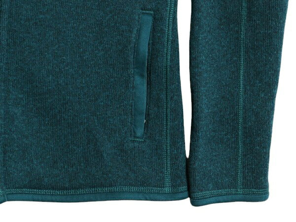 21年製 パタゴニア ベターセーター ジャケット レディース S 古着 Patagonia アウトドア フリース フルジップ ブルゾン ニット ハイネック