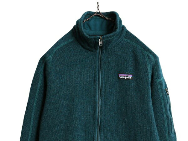21年製 パタゴニア ベターセーター ジャケット レディース S 古着 Patagonia アウトドア フリース フルジップ ブルゾン ニット ハイネック