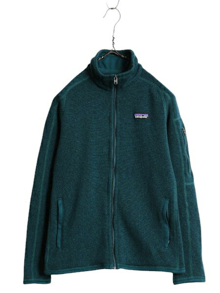 21年製 パタゴニア ベターセーター ジャケット レディース S 古着 Patagonia アウトドア フリース フルジップ ブルゾン ニット ハイネック
