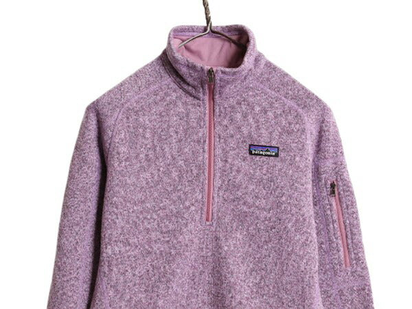 17年製 パタゴニア ベターセーター ハーフジップ レディース S / 古着 Patagonia アウトドア フリース ジャケット プルオーバー ジャンパー