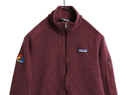 18年製 パタゴニア ベターセーター ジャケット レディース S 古着 Patagonia アウトドア フリース フルジップ ブルゾン ニット ハイネック