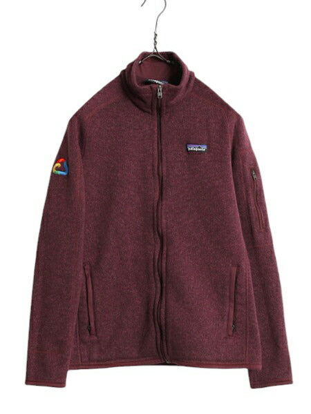 18年製 パタゴニア ベターセーター ジャケット レディース S 古着 Patagonia アウトドア フリース フルジップ ブルゾン ニット ハイネック