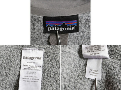 17年製 パタゴニア ベターセーター ベスト レディース S 程 Patagonia フリース セーター 前開き フルジップ アウトドア ハイネック 重ね着