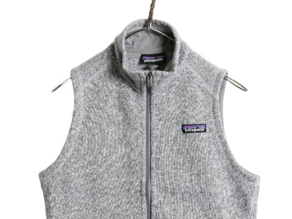 17年製 パタゴニア ベターセーター ベスト レディース S 程 Patagonia フリース セーター 前開き フルジップ アウトドア ハイネック 重ね着