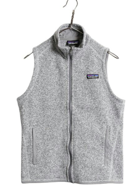 17年製 パタゴニア ベターセーター ベスト レディース S 程 Patagonia フリース セーター 前開き フルジップ アウトドア ハイネック 重ね着