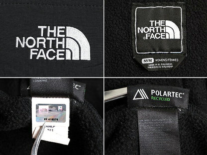 ノースフェイス デナリ ジャケット レディース M / The North Face DENALI アウトドア フリース ブルゾン ナイロン 黒 ジャンパー ブラック