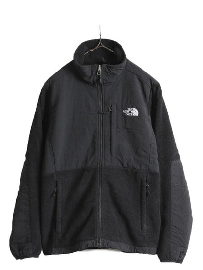 ノースフェイス デナリ ジャケット レディース M / The North Face DENALI アウトドア フリース ブルゾン ナイロン 黒 ジャンパー ブラック