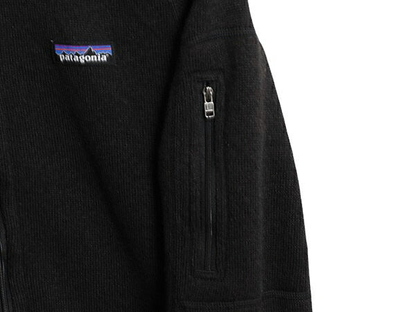 15年製 パタゴニア ベターセーター ジャケット レディース S / Patagonia アウトドア フリース フルジップ ブルゾン ニット ハイネック 黒