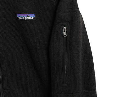 15年製 パタゴニア ベターセーター ジャケット レディース S / Patagonia アウトドア フリース フルジップ ブルゾン ニット ハイネック 黒