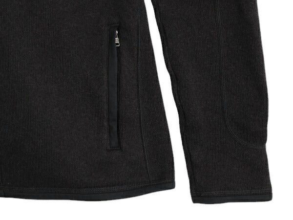 15年製 パタゴニア ベターセーター ジャケット レディース S / Patagonia アウトドア フリース フルジップ ブルゾン ニット ハイネック 黒