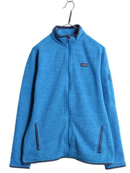 12年製 パタゴニア ベターセーター ジャケット レディース L 古着 Patagonia アウトドア フリース フルジップ ブルゾン ニット ハイネック