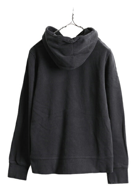 ノースフェイス プリント スウェット フード パーカー レディース L / 古着 The North Face プルオーバー 裏起毛 トレーナー アウトドア 黒