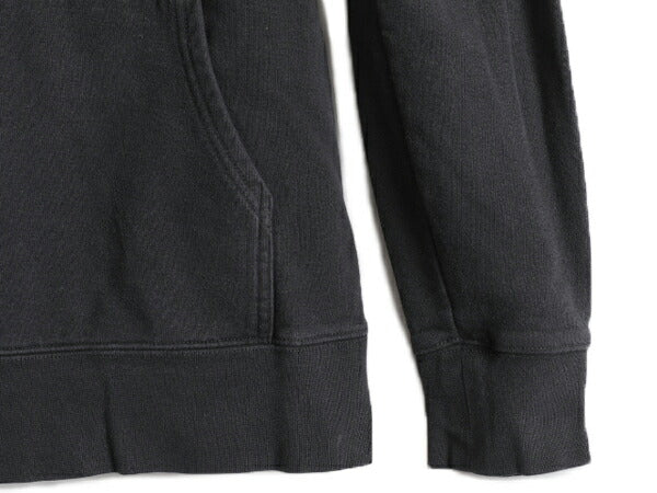 ノースフェイス プリント スウェット フード パーカー レディース L / 古着 The North Face プルオーバー 裏起毛 トレーナー アウトドア 黒
