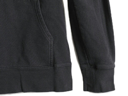 ノースフェイス プリント スウェット フード パーカー レディース L / 古着 The North Face プルオーバー 裏起毛 トレーナー アウトドア 黒