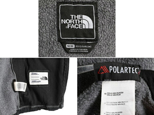 ノースフェイス デナリ ジャケット ボーイズ M 140cm キッズ 子供 The North Face DENALI アウトドア フリース ブルゾン ナイロン 2トーン