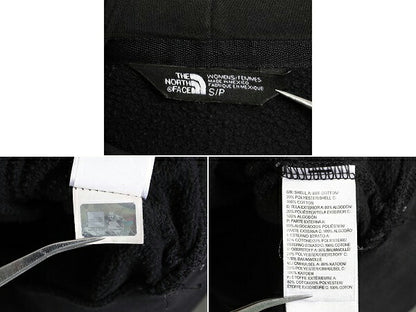 ノースフェイス プリント スウェット フード パーカー レディース S / 古着 The North Face プルオーバー 裏起毛 トレーナー アウトドア 黒
