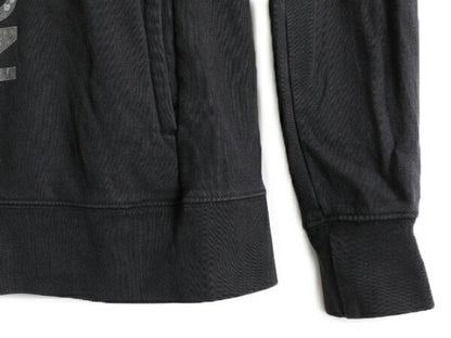 ノースフェイス プリント スウェット フード パーカー レディース S / 古着 The North Face プルオーバー 裏起毛 トレーナー アウトドア 黒