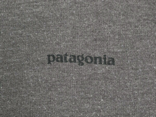 18年製 パタゴニア プリント ライトウェイト スウェット メンズ L 古着 Patagonia 長袖Tシャツ ロンT P6 バックプリント トレーナー 裏起毛