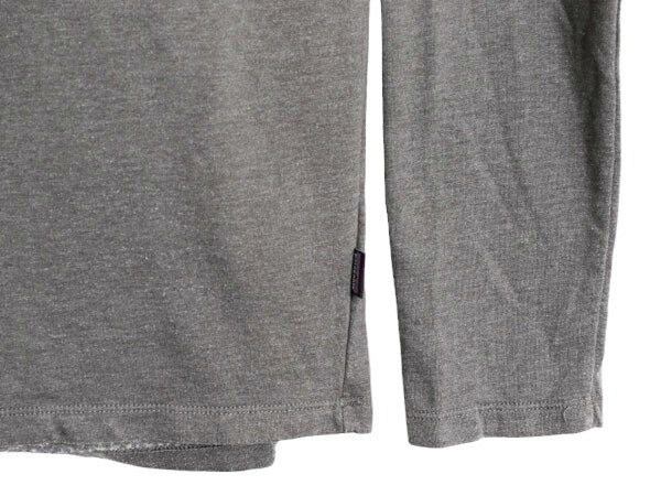 18年製 パタゴニア プリント ライトウェイト スウェット メンズ L 古着 Patagonia 長袖Tシャツ ロンT P6 バックプリント トレーナー 裏起毛