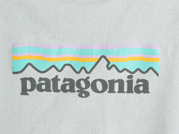 19年製 パタゴニア プリント スウェット フード パーカー レディース M / 古着 Patagonia トレーナー プルオーバー ストレッチ P-6 裏起毛
