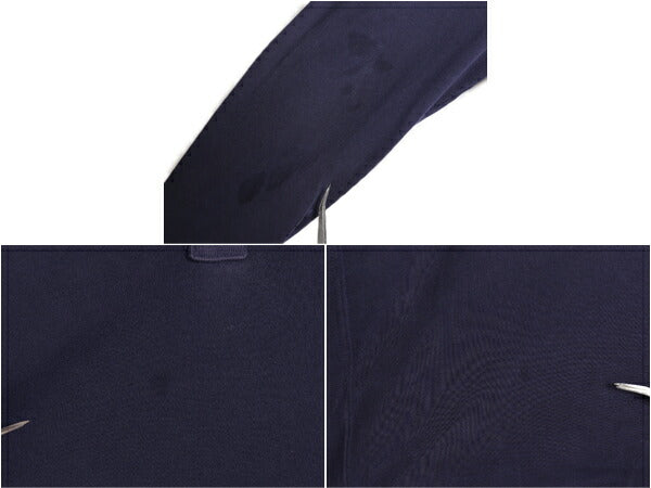 高級 ペルー製 100% ピマコットン ポロゴルフ ラルフローレン 長袖 Tシャツ メンズ M POLO GOLF ハーフジップ ウイングフット ハイネック