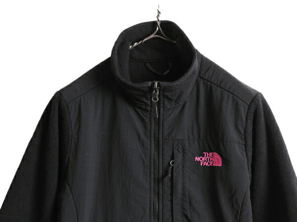 ノースフェイス デナリ ジャケット レディース S / The North Face DENALI アウトドア フリース ナイロン ブルゾン ブラック ジャンパー 黒