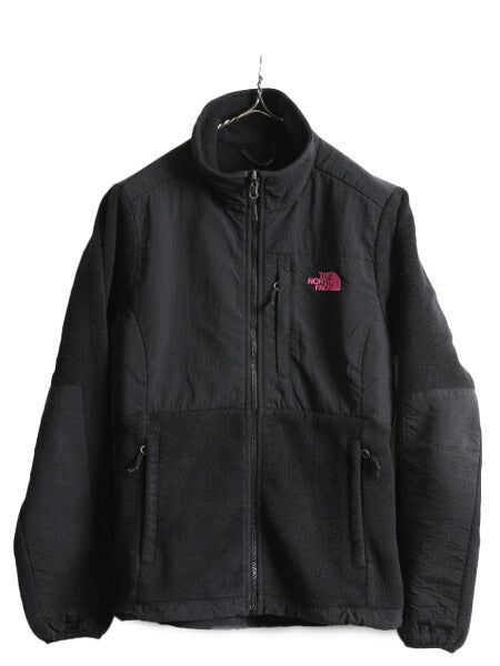 ノースフェイス デナリ ジャケット レディース S / The North Face DENALI アウトドア フリース ナイロン ブルゾン ブラック ジャンパー 黒