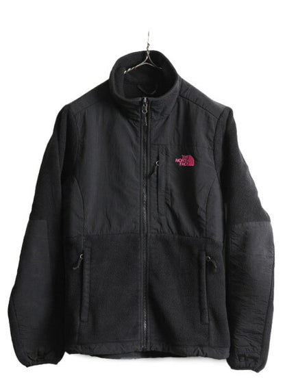 ノースフェイス デナリ ジャケット レディース S / The North Face DENALI アウトドア フリース ナイロン ブルゾン ブラック ジャンパー 黒