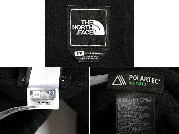 ノースフェイス デナリ ジャケット レディース S / The North Face DENALI アウトドア 黒 フリース ナイロン ブルゾン ジャンパー ブラック