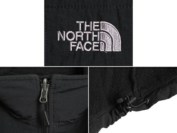 ノースフェイス デナリ ジャケット レディース S / The North Face DENALI アウトドア 黒 フリース ナイロン ブルゾン ジャンパー ブラック