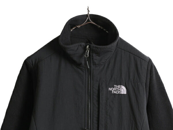 ノースフェイス デナリ ジャケット レディース S / The North Face DENALI アウトドア 黒 フリース ナイロン ブルゾン ジャンパー ブラック