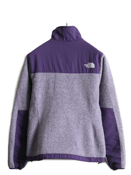 ノースフェイス デナリ ジャケット レディース XS 古着 The North Face DENALI アウトドア フリース ブルゾン ジャンパー ジップアップ 紫