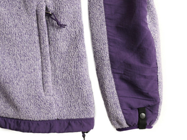 ノースフェイス デナリ ジャケット レディース XS 古着 The North Face DENALI アウトドア フリース ブルゾン ジャンパー ジップアップ 紫