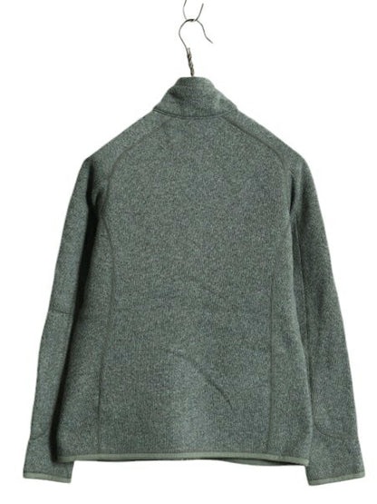 17年製 パタゴニア ベターセーター ジャケット レディース S 古着 Patagonia アウトドア フリース フルジップ ブルゾン ニット ハイネック
