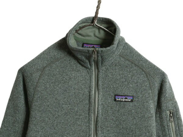 17年製 パタゴニア ベターセーター ジャケット レディース S 古着 Patagonia アウトドア フリース フルジップ ブルゾン ニット ハイネック